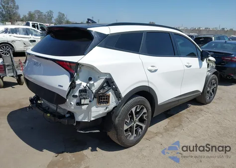 2024 Kia Sportage Hybrid Ex из США, поврежденный, VIN KNDPVCDG2R7125031